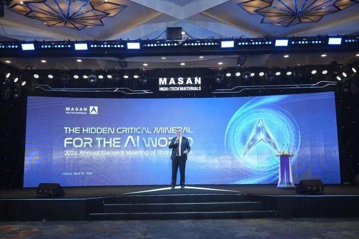 Ông Michael Glover, Tổng Giám đốc Masan High-Tech Materials.