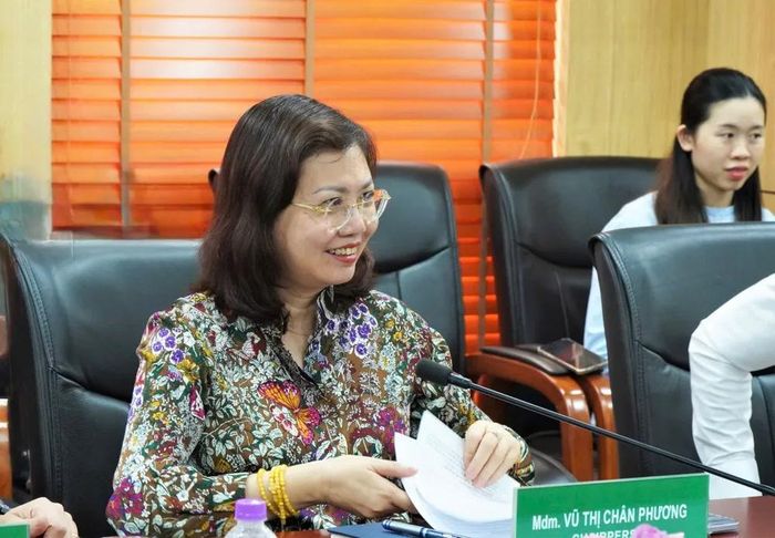 Bà Vũ Thị Chân Phương cảm ơn FTSE Russell về những đánh giá tích cực, ghi nhận rõ nét các nỗ lực của Việt Nam