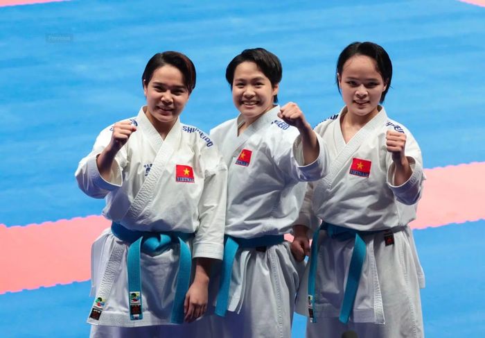 Karate vẫn là môn thể thao thế mạnh của Việt Nam.