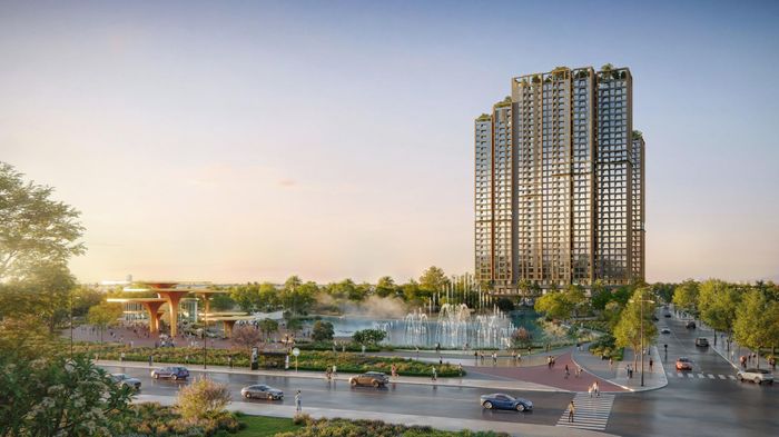 The Parkland định hình chuẩn sống All New Standard tại phía Đông Hà Nội. Ảnh phối cảnh