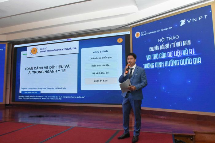 Đại biểu tham gia trình bày tại phiên chuyên đề.