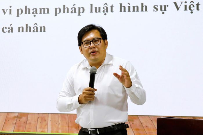  TS Trần Thanh Thảo, giảng viên Khoa Luật Hình sự Đại học Luật TPHCM 