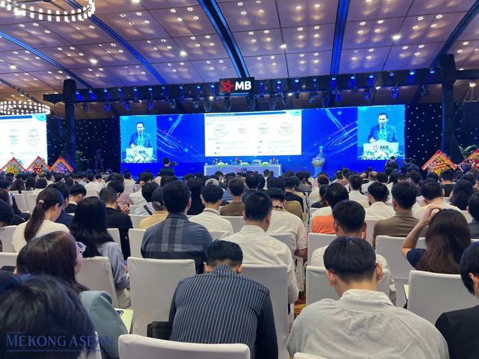 Ngân hàng TMCP Quân đội (MB - mã: MBB) đã tổ chức Đại hội đồng cổ đông thường niên năm 2026. Ảnh: Kiều Chinh/Mekong ASEAN.
