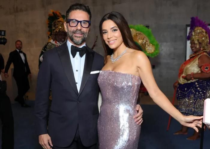 Eva Longoria sánh đôi cùng chồng José Bastón. Ảnh: Getty Images