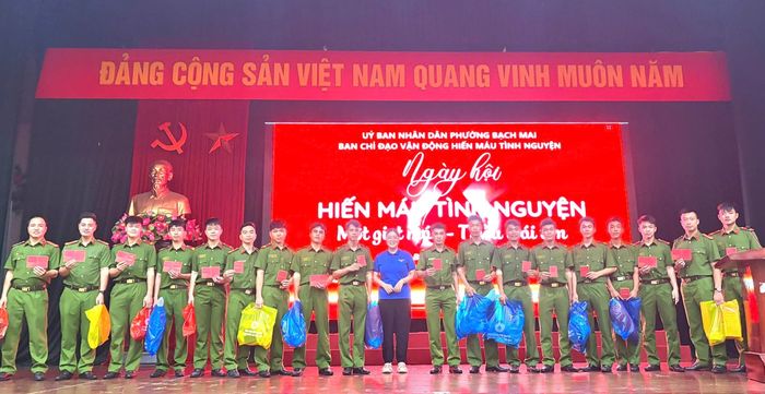Ngày hội Hiến máu tình nguyện phường Bạch Mai - đợt 1 năm 2026 đã thành công tốt đẹp. Ảnh: PV