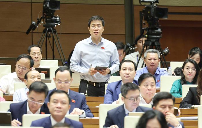  ĐB Hoàng Minh Hiếu (Nghệ An). Ảnh: QUANG PHÚC 