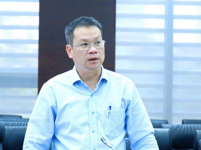  Ông Nguyễn Mạnh Hùng, Chủ tịch UBND TP Đà Nẵng phát biểu kết luận buổi làm việc 