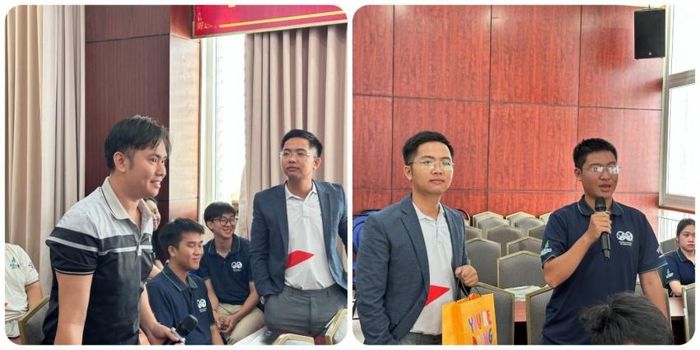 Sinh viên trao đổi với diễn giả về hành trang kỹ năng cho kỹ sư trẻ trong môi trường quốc tế.