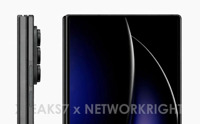 Hình ảnh render Galaxy Z TriFold 2. Ảnh: Network Right