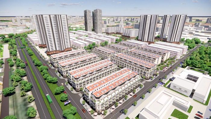 Ảnh phối cảnh dự án VietSing Square
