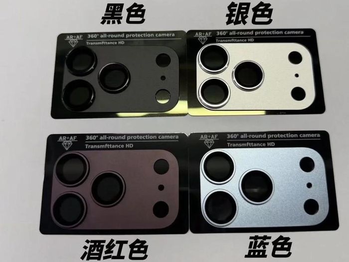 Ảnh rò rỉ về cụm camera sau của iPhone 18 Pro với các màu sắc mới. Ảnh: Ice Universe