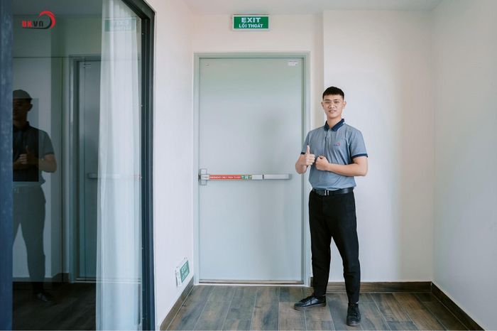 Cửa chống cháy BK Door - sản phẩm mũi nhọn gắn với định hướng phát triển của doanh nghiệp.