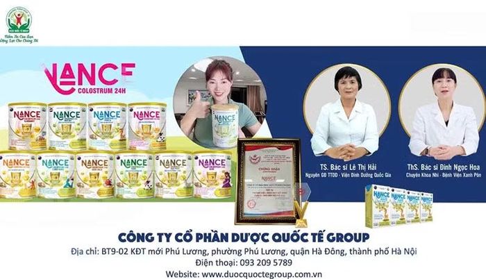 Nguyên lãnh đạo Viện Dinh dưỡng Quốc gia và một số bác sĩ, người nổi tiếng quảng cáo cho sữa giả của các đối tượng.