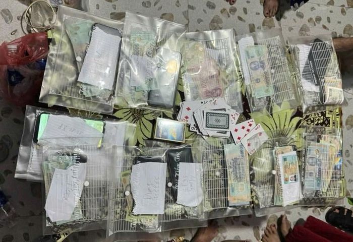 Tang vật thu giữ tại hiện trường