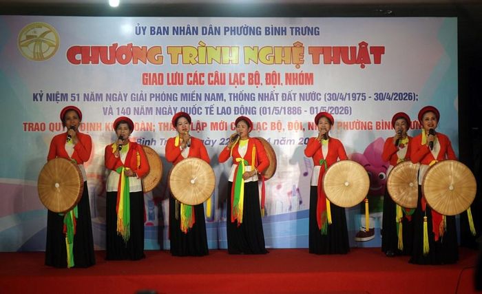 Tiết mục biểu diễn giao lưu của các CLB, đội, nhóm