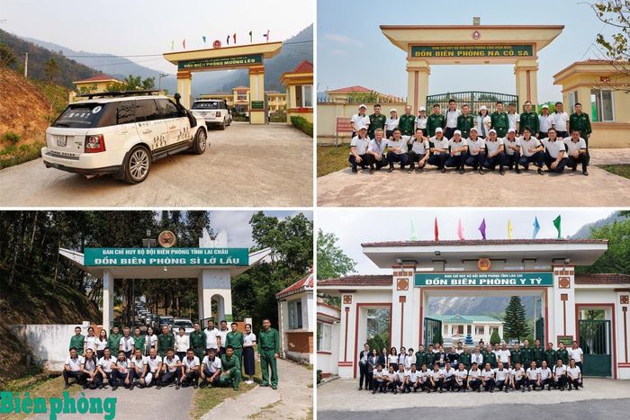 "Hành trình từ trái tim" đến với các cán bộ, chiến sĩ tại 9 đồn Biên phòng xa xôi nhất đang làm nhiệm vụ bảo vệ chủ quyền lãnh thổ, an ninh biên giới quốc gia của Tổ quốc. Ảnh: Xuân Hương