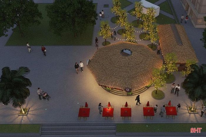 Phối cảnh quảng trường biển Thạch Hải.