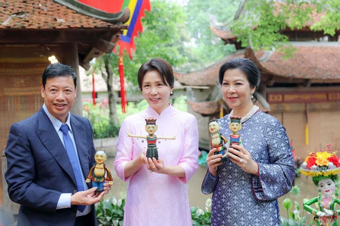 Bà Ngô Phương Ly chia sẻ nhiều người Hàn Quốc tại Việt Nam khi đến không gian này đã rất xúc động, cảm nhận như được trở về quê hương.