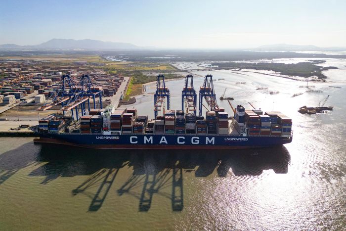Cùng với sự đồng hành của CMA CGM - hãng tàu biển lớn thứ 3 thế giới, cảng Gemalink sẽ tiếp tục triển khai giai đoạn 2, nâng tổng công suất lên 3 triệu TEUs/năm. Ảnh: Quỳnh Danh.