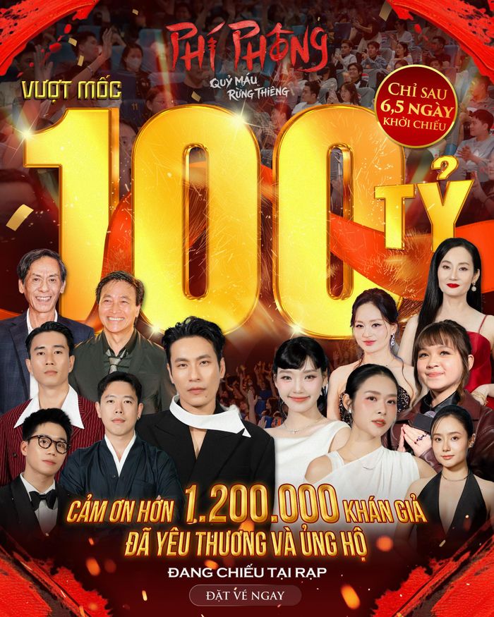 Phí phông đạt cột mốc doanh thu trăm tỷ đồng ấn tượng. Ảnh: ĐPCC