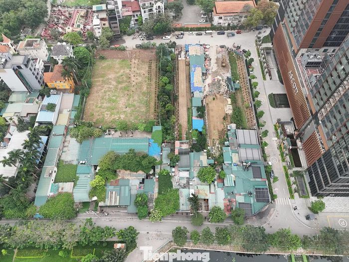 Khu đất sẽ giải phóng mặt bằng để thực hiện dự án công viên sinh thái