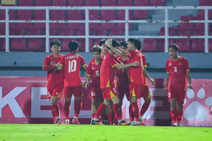U17 Việt Nam hướng đến chức vô địch U17 Đông Nam Á lần thứ 4. Ảnh: VFF