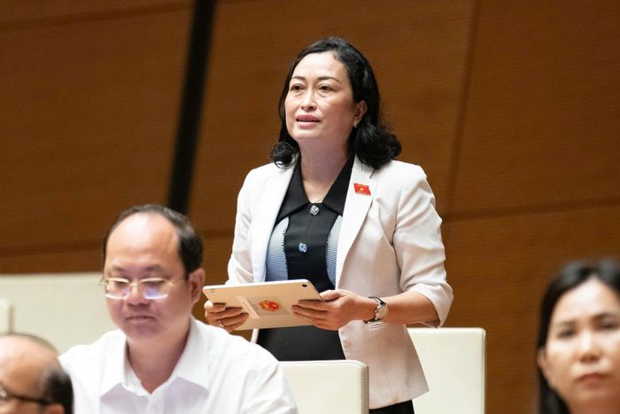 Đại biểu Trần Thị Hoa Ry. Ảnh: QH