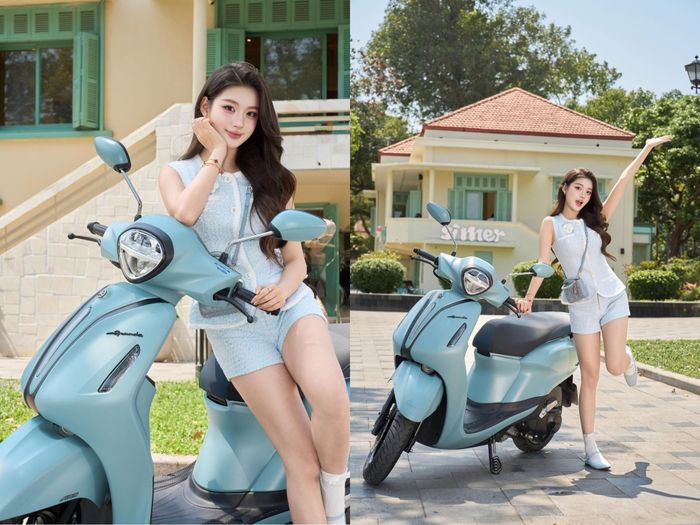Yamaha Grande sở hữu thiết kế thanh lịch, trang nhã, dễ dàng kết hợp với nhiều phong cách thời trang dịp lễ này
