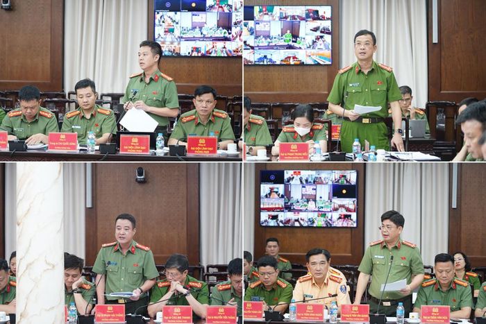 Đại diện các đơn vị phát biểu tại hội nghị. Ảnh: CAHN