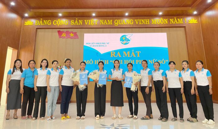 Hội Liên hiệp phụ nữ xã Đam Rông 4 thành lập chi hội phụ nữ số