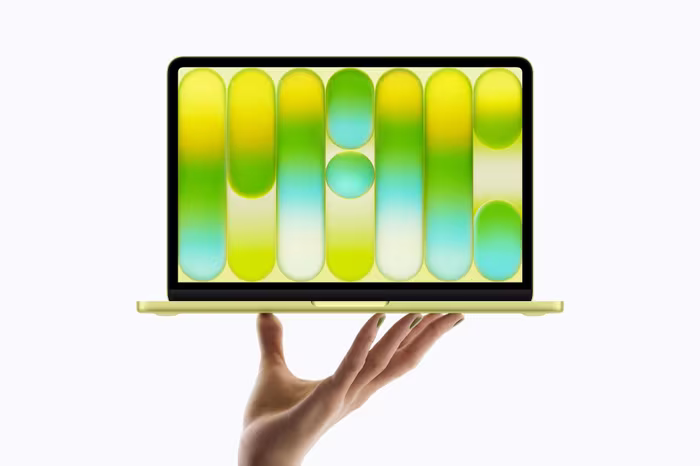 MacBook Neo với ngoại hình ấn tượng, mỏng nhẹ tích hợp di chuyển. Ảnh: Apple.