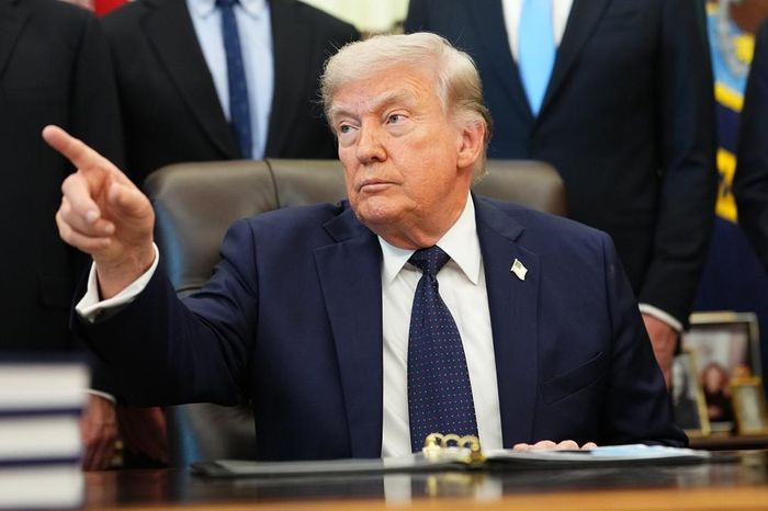 Tổng thống Mỹ Donald Trump. Ảnh: NYT