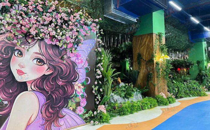 Kết thúc hành trình tại “Thám hiểm rừng xanh” với bức ảnh check-in cùng cô gái mộng mơ.