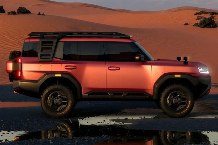 Nisan Terrano PHEV concept được định vị để cạnh tranh trực tiếp với Toyota Land Cruiser.