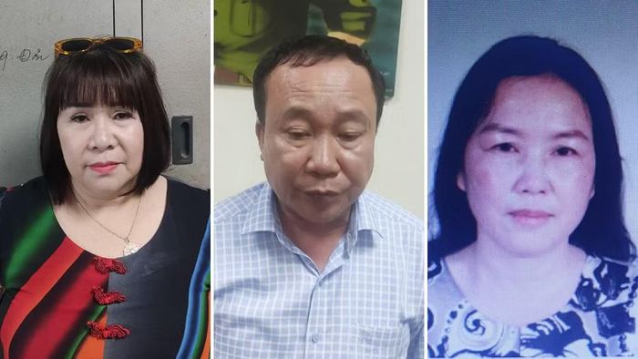 Các đối tượng Nguyễn Thị Kim Hiếu, Lê Quý Thanh, Nguyễn Thị Kim Thúy.