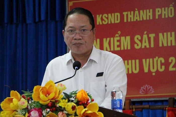  Đại biểu trình bày tham luận tại hội nghị.