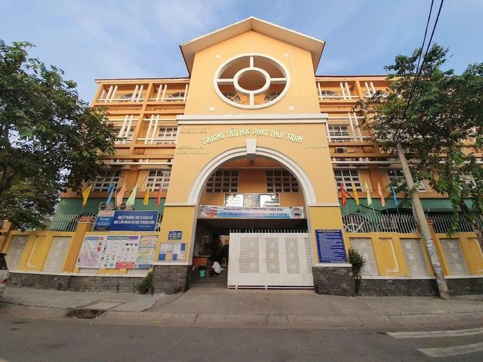 Trường Tiểu học Đặng Thùy Trâm (phường Tân Thuận, TPHCM). Ảnh: T.T