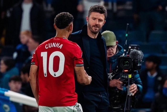 MU là đội giành được điểm số cao nhất ở giải Ngoại hạng Anh trong 13 trận do Carrick cầm quân từ tháng 1 đến nay. Ảnh: Fabrizio Romano