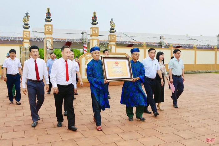 Việc đón nhận bằng xếp hạng di tích không chỉ là niềm vinh dự của Nhân dân địa phương mà còn là dấu mốc quan trọng trong bảo tồn, phát huy giá trị văn hóa; góp phần giáo dục truyền thống, nâng cao ý thức gìn giữ di sản, xây dựng quê hương giàu đẹp, văn minh.