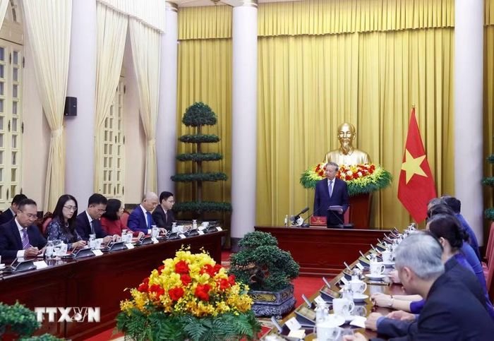 Tổng Bí thư, Chủ tịch nước Tô Lâm phát biểu. (Ảnh: Thống Nhất/TTXVN)