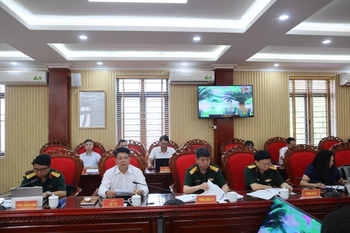 Đại biểu dự hội nghị tại điểm cầu tỉnh.