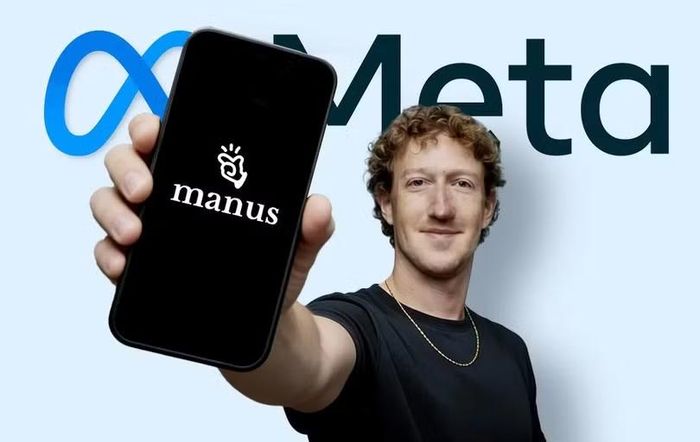 Ông chủ Meta Mark Zuckerberg thông báo thỏa thuận mua Manus thành công hồi tháng 12/2025. Ảnh: Sohu.