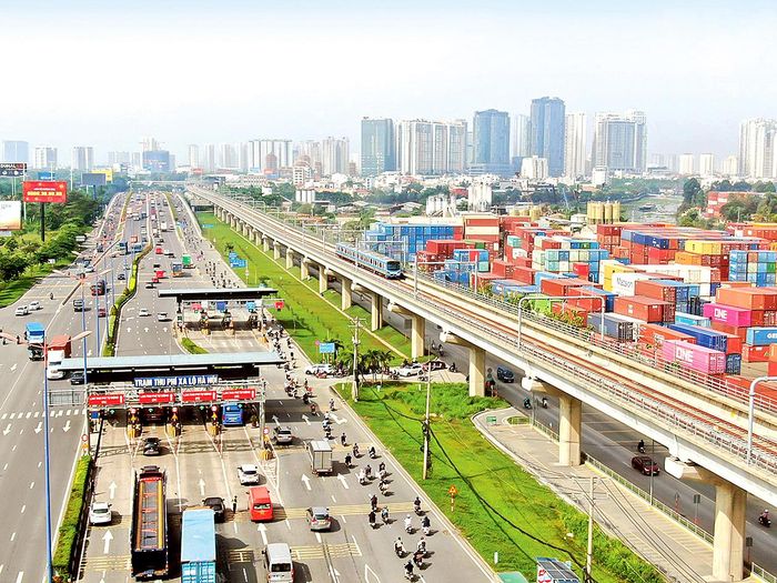  Tuyến metro số 1 (Bến Thành - Suối Tiên). Ảnh: HOÀNG HÙNG 