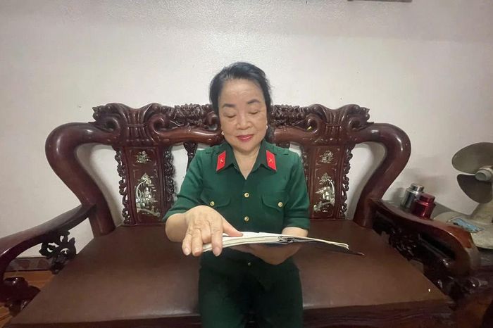 Cựu chiến binh Nguyễn Thị Ty nhớ lại một thời hoa lửa.