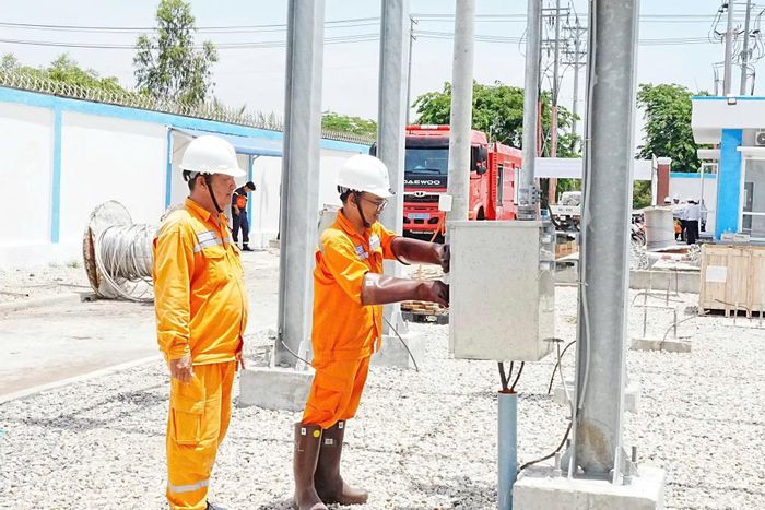 Kiểm tra thông số vận hành Trạm biến áp 110kV Hiệp Thành và đường dây đấu nối sau khi đóng điện thành công.