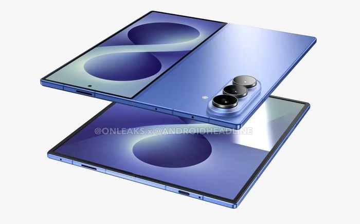 Thiết kế tiềm năng của Galaxy Z Fold 8. Ảnh: Android Headlines