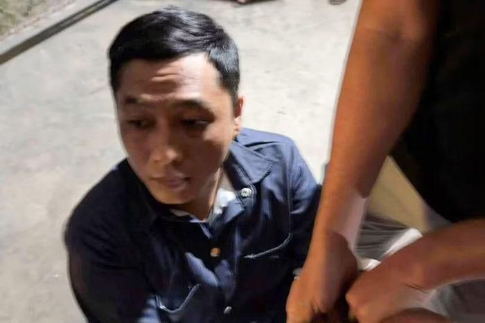 2 đối tượng bị vây bắt trong quá trình lẩn trốn. Ảnh: Phòng Cảnh sát hình sự (Công an tỉnh Hà Tĩnh).