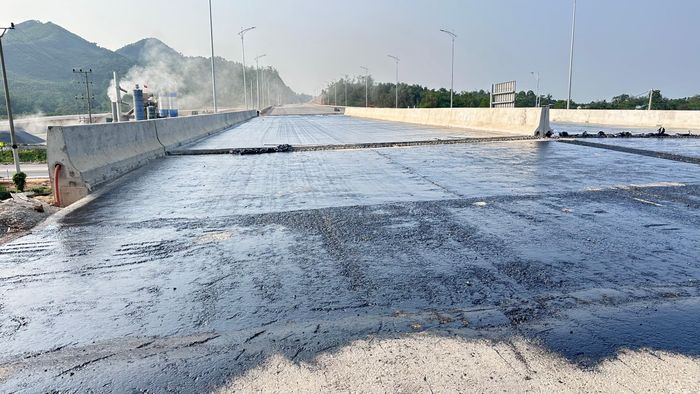 Ông Lê Đức Tranh, Giám đốc Ban điều hành, Tập đoàn Đèo Cả khẳng định: "Để đảm bảo tiến độ, đơn vị thi công đã lên các phương án tăng ca, tăng kíp. Hiện, đơn vị đang tổ chức 22 mũi thi công; 65 xe, thiết bị, số lượng nhân lực 150 người, phấn đấu hoàn thành các hợp phần theo kế hoạch thông tuyến giai đoạn 1".
