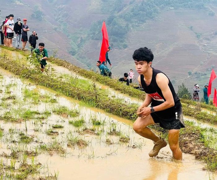 Địa hình này tạo nên thử thách không nhỏ cho các vận động viên.