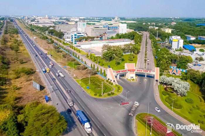 Khu công nghiệp Biên Hòa 2 - nơi có nhiều nhà đầu tư lựa chọn đặt nhà máy sản xuất hàng xuất khẩu. Ảnh: Công Nghĩa